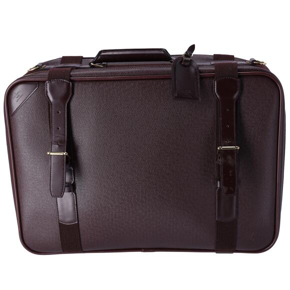 Louis Vuitton Satellite Taiga Boston Travel Bag M30096 Acajou Calf - Picture 1 of 9